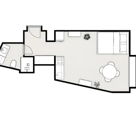Апартаменты Bergamot Studio Powisle Centrum Nauki Kopernik Варшава